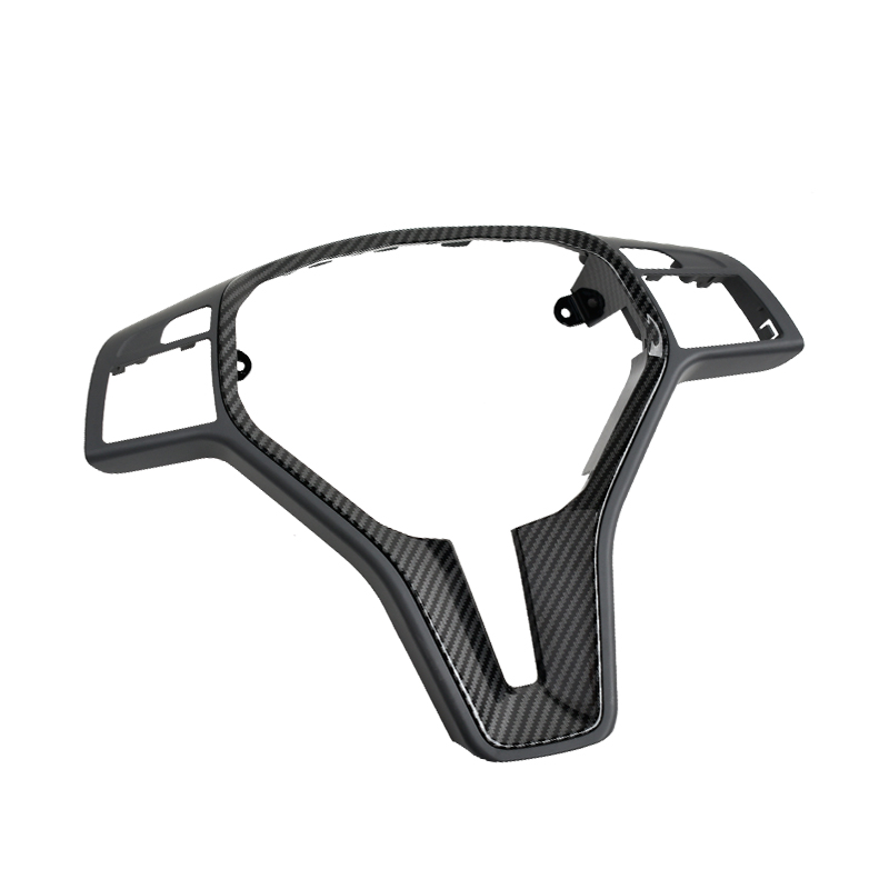 Car Steering Wheel Outer Frame Chromed Cover Trim.for Benz C E GLK CLS Class W176 W246 W204 W212 GLK204 W156 W117 W218-autoydsstore