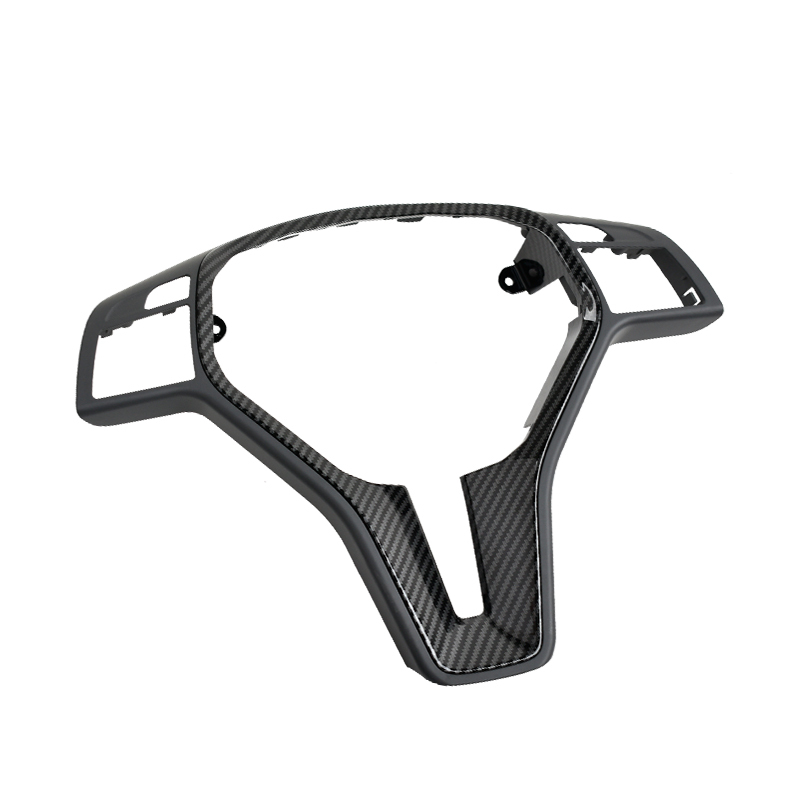 Car Steering Wheel Outer Frame Chromed Cover Trim.for Benz C E GLK CLS Class W176 W246 W204 W212 GLK204 W156 W117 W218-autoydsstore