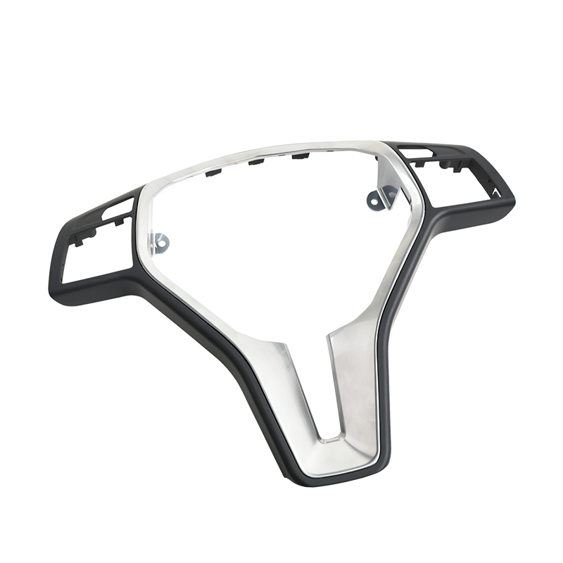 Car Steering Wheel Outer Frame Chromed Cover Trim.for Benz C E GLK CLS Class W176 W246 W204 W212 GLK204 W156 W117 W218-autoydsstore