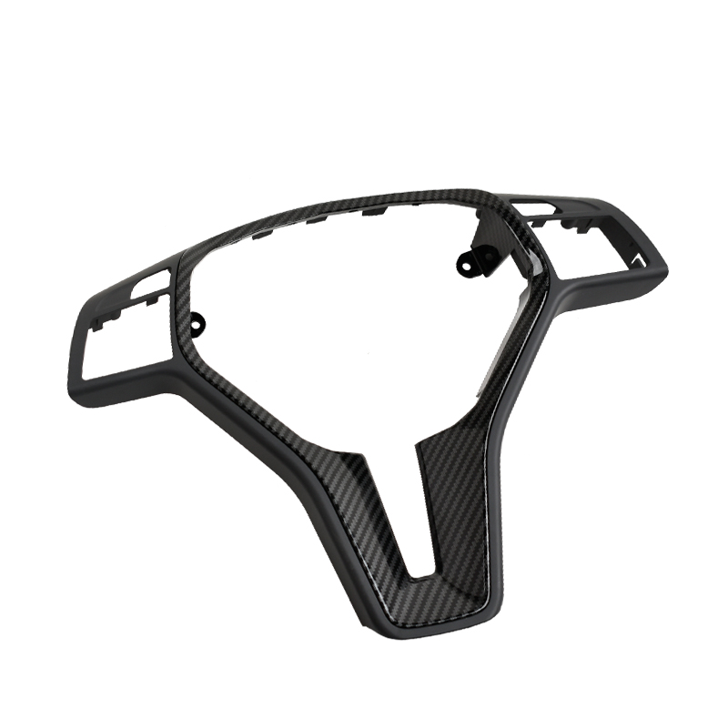 Car Steering Wheel Outer Frame Chromed Cover Trim.for Benz C E GLK CLS Class W176 W246 W204 W212 GLK204 W156 W117 W218-autoydsstore