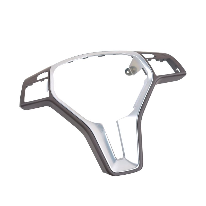 Car Steering Wheel Outer Frame Chromed Cover Trim.for Benz C E GLK CLS Class W176 W246 W204 W212 GLK204 W156 W117 W218-autoydsstore