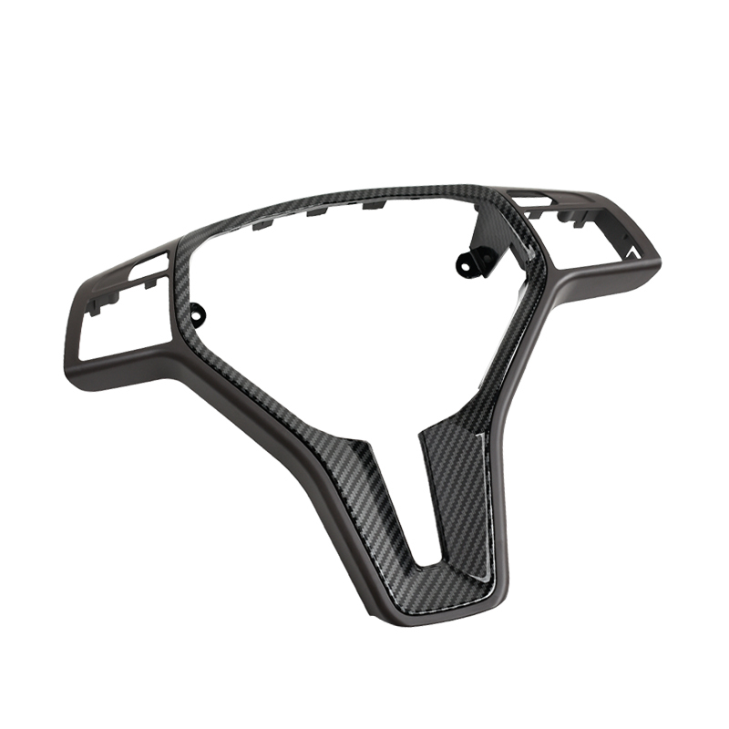 Car Steering Wheel Outer Frame Chromed Cover Trim.for Benz C E GLK CLS Class W176 W246 W204 W212 GLK204 W156 W117 W218-autoydsstore