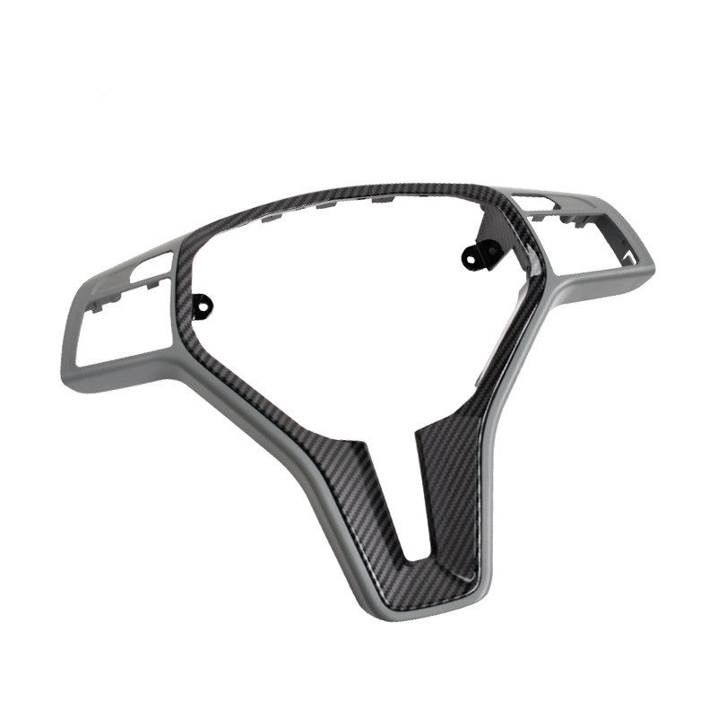 Car Steering Wheel Outer Frame Chromed Cover Trim.for Benz C E GLK CLS Class W176 W246 W204 W212 GLK204 W156 W117 W218-autoydsstore