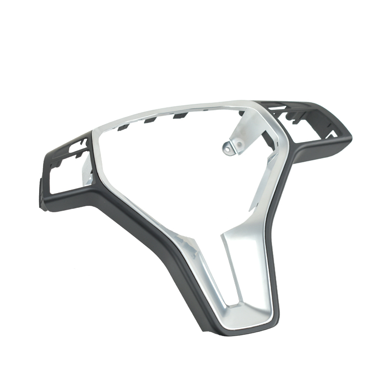 Car Steering Wheel Outer Frame Chromed Cover Trim.for Benz C E GLK CLS Class W176 W246 W204 W212 GLK204 W156 W117 W218-autoydsstore