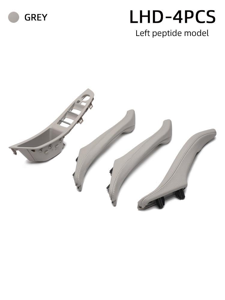 Leather Side Door Pull Handle for BMW 5 Series.Left Right Side Passenger Inner Door Handle Replacement for BMW F10 F11 F18 520 523 525 528 530 535 2010-2016-autoydsstore