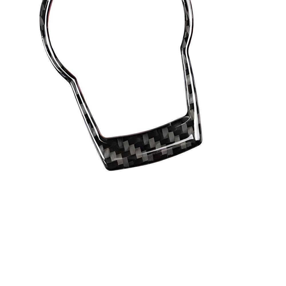 YDSSTORE Real Premium Carbon Fiber Car Headlight Switch Frame Cover Sticker Interior Trim Compatible with BMW E90 E92 E93 325i 328i 330i 335i 2006 2007 2008 2009 2010 2011 2012 Accessories Black - A-autoydsstore