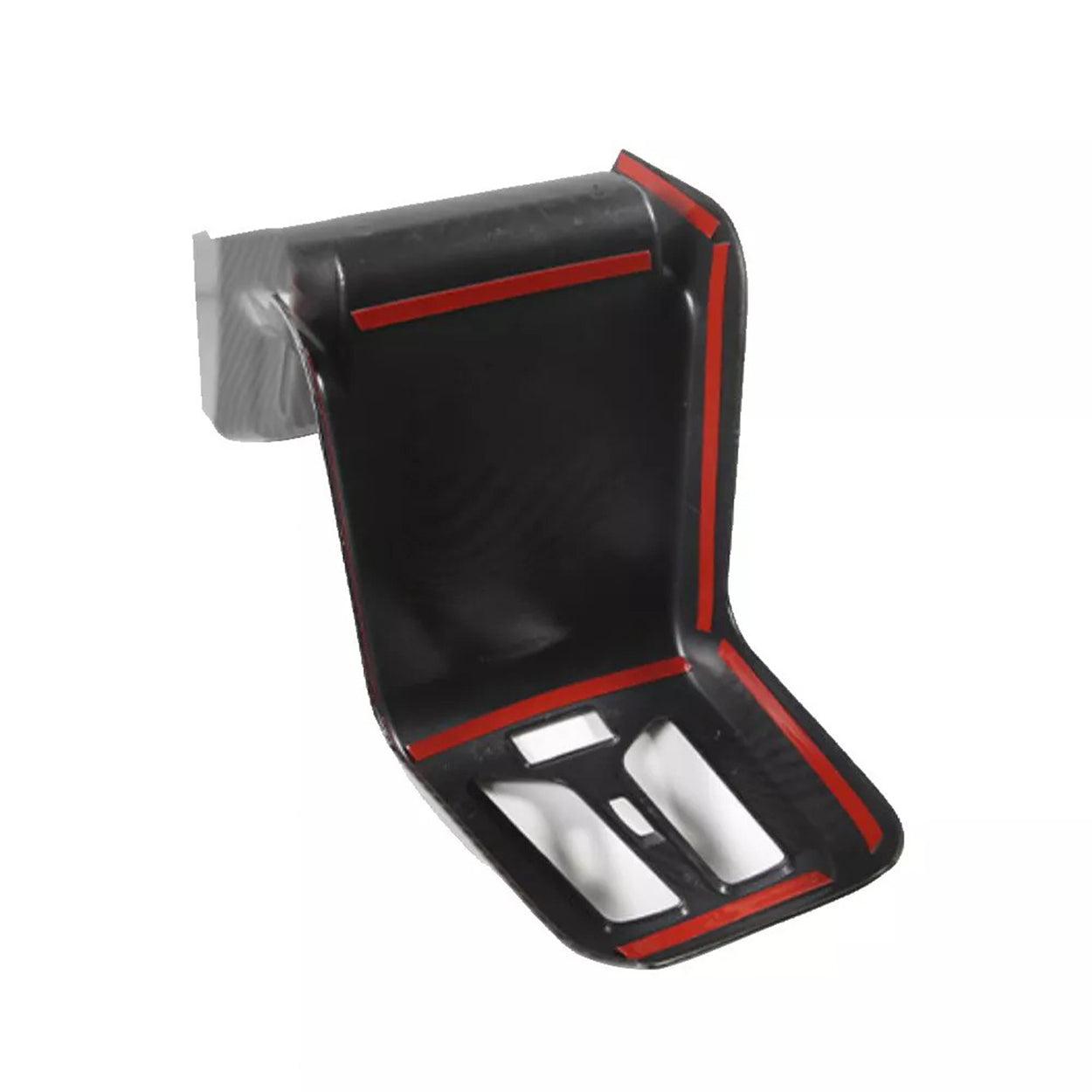 ABS Carbon Fiber  Rear Air Vent Anti-Kick Cover Trim for BMW X1 U11 2023-2024-autoydsstore