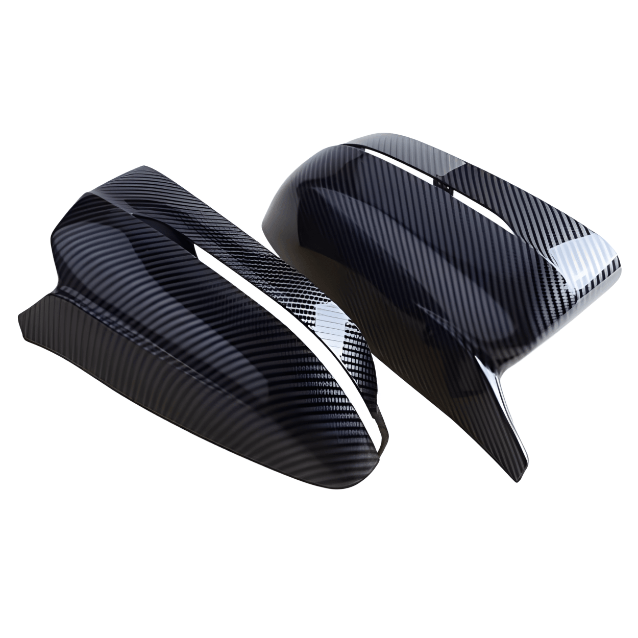 2PCS Carbon Fiber Pattern Side Mirror Covers for BMW 3 Series G20/G21 | 4 Series G22/G23/G26 | 5 Series G30/G31 | 7 Series G11/G12 | 8 Series G14/G15/G16 – Rear View Door Mirror Caps-autoydsstore