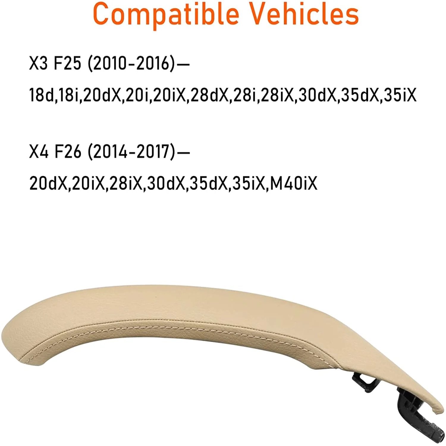 For BMW X3 X4 Car Door Handle Outer Cover | Left  | YDSSTORE