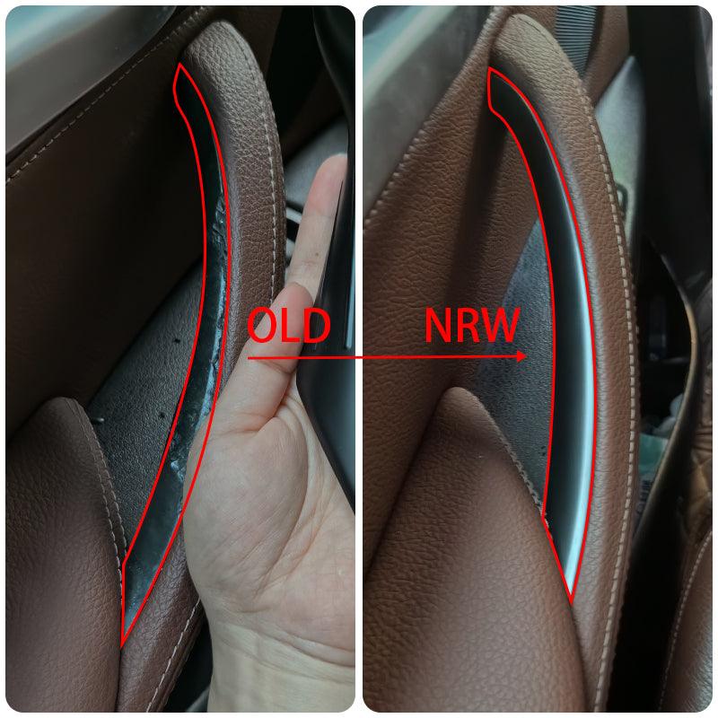 For BMW X5 E70/X6 E71 Door Handle Covers – 3PCS Set for BMW X5 E70 (2008-2013) & X6 E71/E72 (2008-2014) Left and Right Side Interior Door Pull Handle Covers-autoydsstore