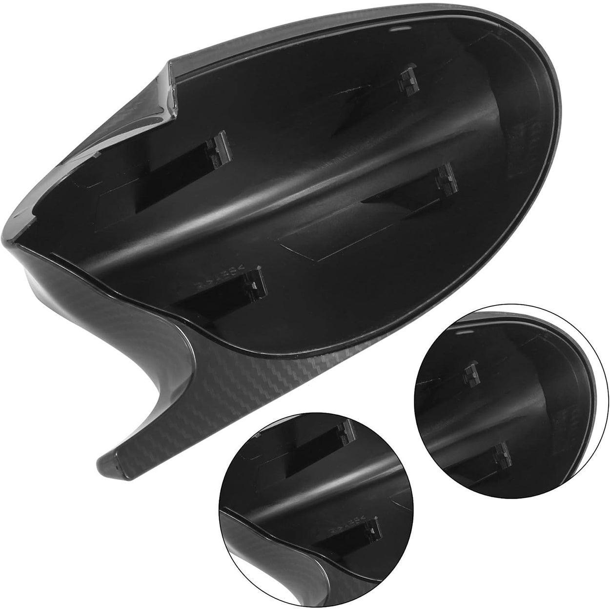 BMW E90 E91 LCI. E92 E93 LCI Carbon Fiber Pattern Rear View Mirror Covers - Durable. Sporty Look. Easy Installation-autoydsstore