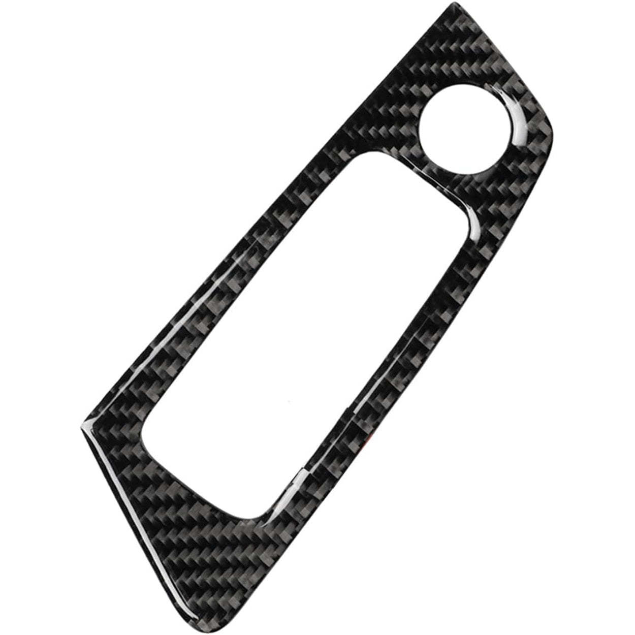 YDSSTORE Real Quality Soft Carbon Fiber Door Glass Lifting Control Panel Window Power Switch 4pcs Cover Interior Premium Sticker Accessories Compatible with BMW 5 Series G30 G38 530i 540i 2017-2023 Black-autoydsstore