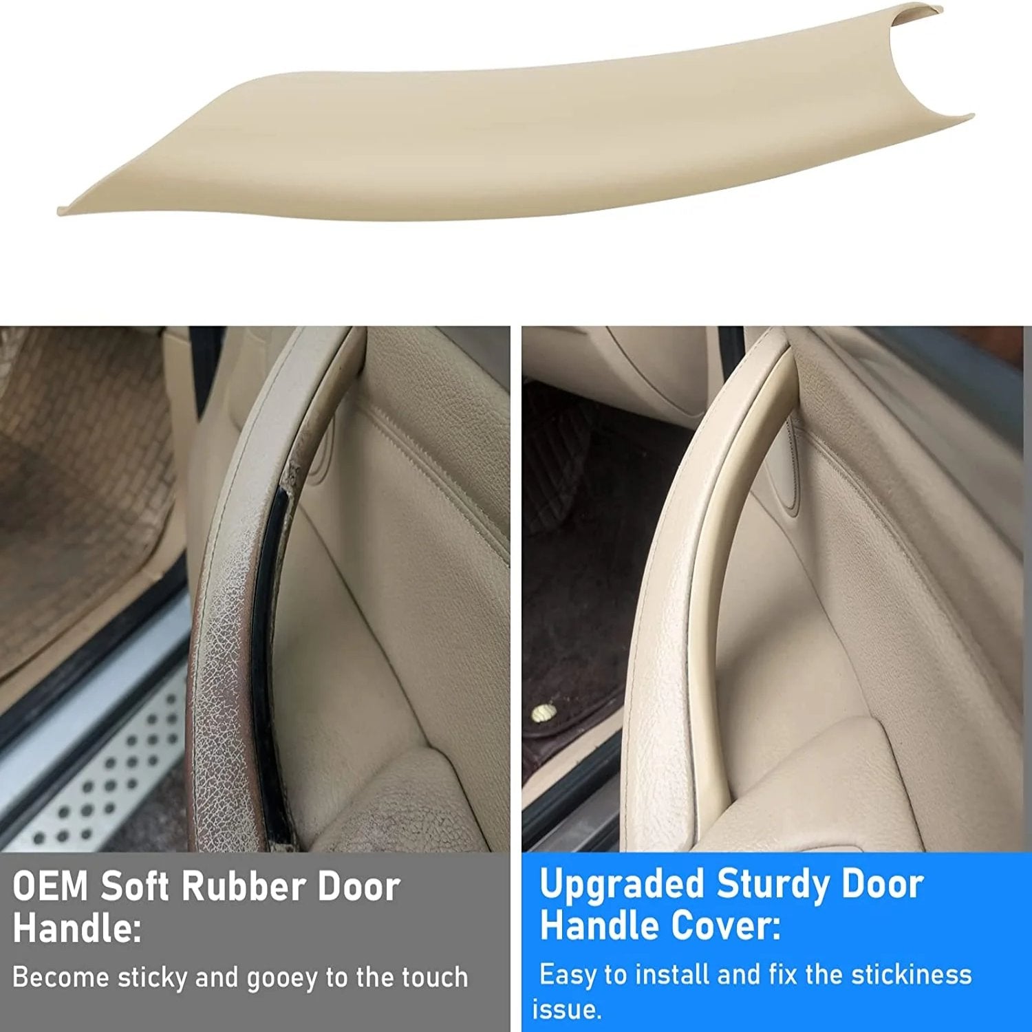 For BMW X5 X6 Car Door Handle Covers 3PCS Replacement | YDSSTORE-autoydsstore