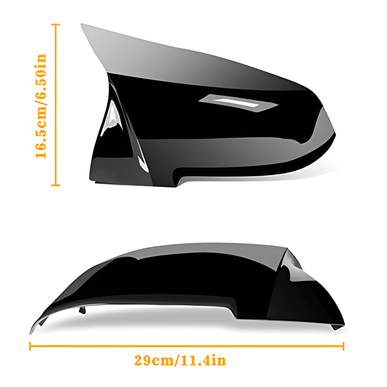 Door Mirror Covers Replacement for BMW F20 F22 F23 F30 F31 F32 F33 F36 F87 M2 X1 E84 - Rearview Side Mirror Caps-autoydsstore