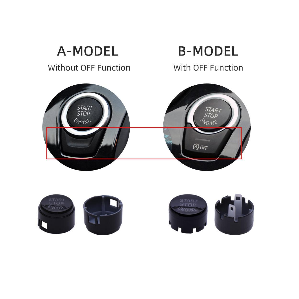 Sports Red Start Stop Engine Switch Button Compatible with BMW.Power Ignition Start Stop Button Replacement(Compatible with BMW 1 2 3 4 5 6 7 X1 X3 X4 X5 X6/F30 F10 F01 F15 G01 G30 G31 G11 G12)-autoydsstore