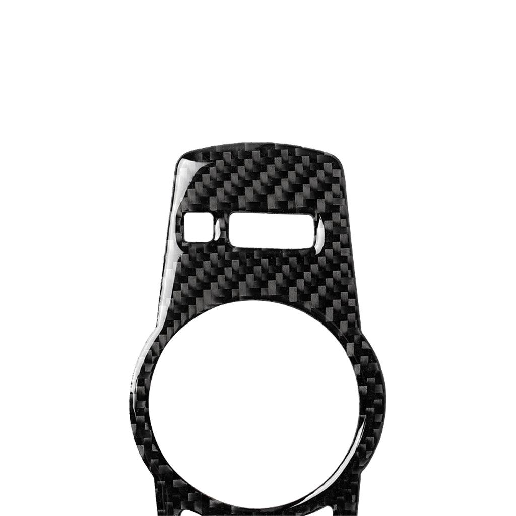 YDSSTORE Compatible Carbon Fiber Headlights Panel Cover Trim for BMW 5 Series F10 F11 F18 (520i. 528i. 530i. 535d. 535i. 550i) 2011-2017 (Black. 2PCS)-autoydsstore