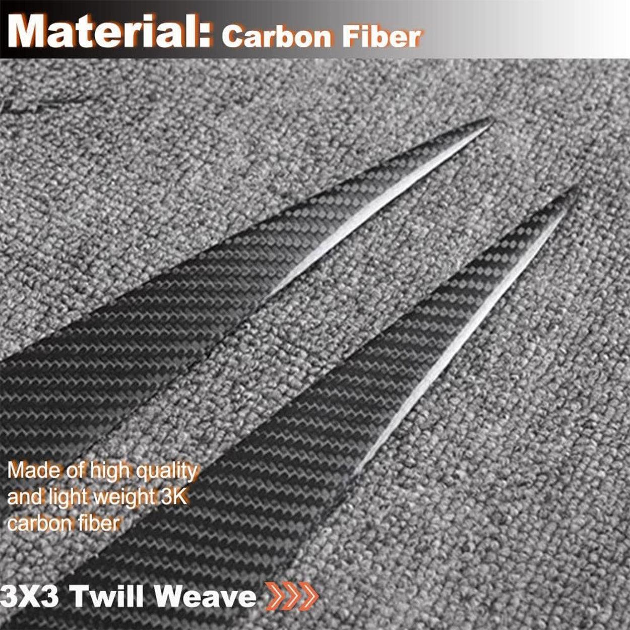 Carbon Fiber Headlight Eyelid Covers for BMW F80 M3 F82 F83 M4 F32 F33 F36 2014-2018 | Front Lamp Eyelids | Easy Installation-autoydsstore