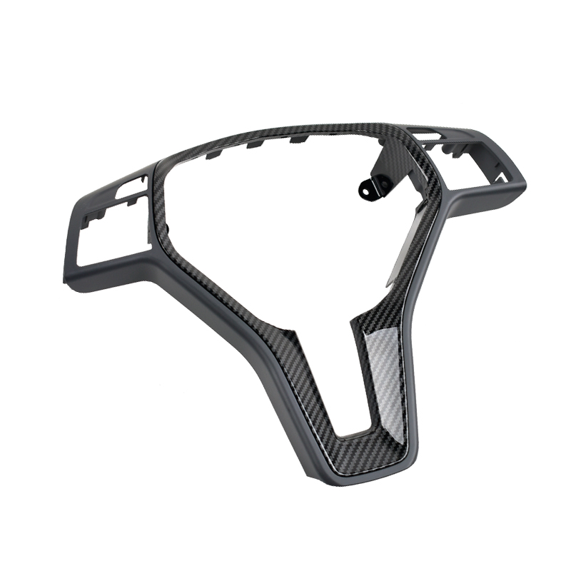 Car Steering Wheel Outer Frame Chromed Cover Trim.for Benz C E GLK CLS Class W176 W246 W204 W212 GLK204 W156 W117 W218-autoydsstore