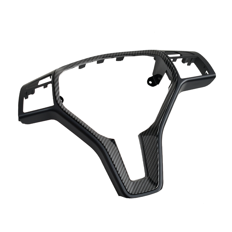 Car Steering Wheel Outer Frame Chromed Cover Trim.for Benz C E GLK CLS Class W176 W246 W204 W212 GLK204 W156 W117 W218-autoydsstore