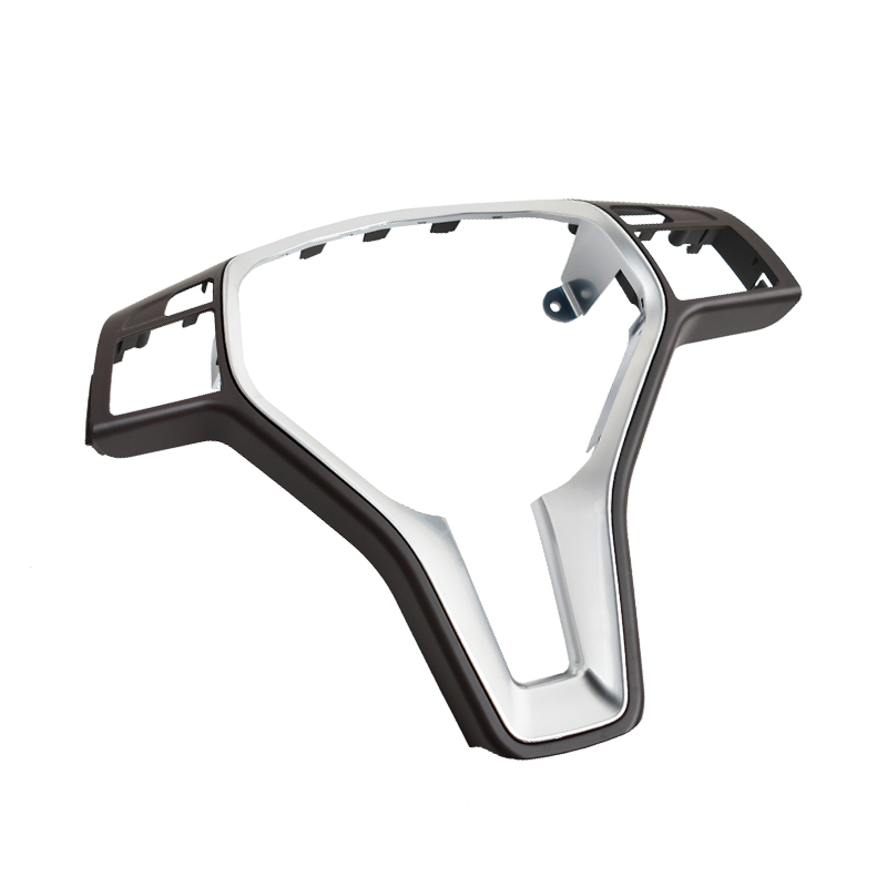 Car Steering Wheel Outer Frame Chromed Cover Trim.for Benz C E GLK CLS Class W176 W246 W204 W212 GLK204 W156 W117 W218-autoydsstore