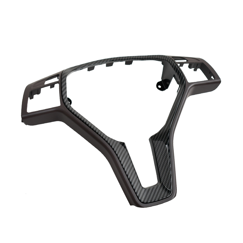 Car Steering Wheel Outer Frame Chromed Cover Trim.for Benz C E GLK CLS Class W176 W246 W204 W212 GLK204 W156 W117 W218-autoydsstore