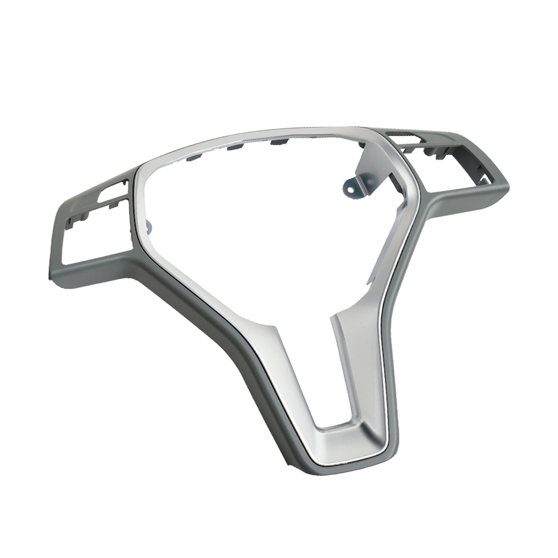 Car Steering Wheel Outer Frame Chromed Cover Trim.for Benz C E GLK CLS Class W176 W246 W204 W212 GLK204 W156 W117 W218-autoydsstore