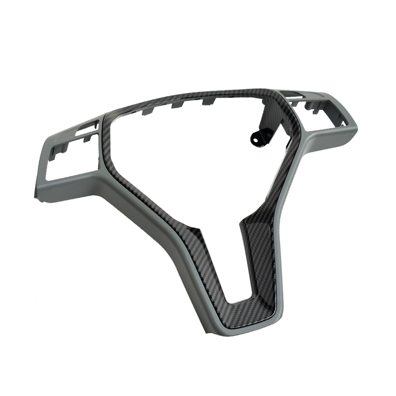 Car Steering Wheel Outer Frame Chromed Cover Trim.for Benz C E GLK CLS Class W176 W246 W204 W212 GLK204 W156 W117 W218-autoydsstore