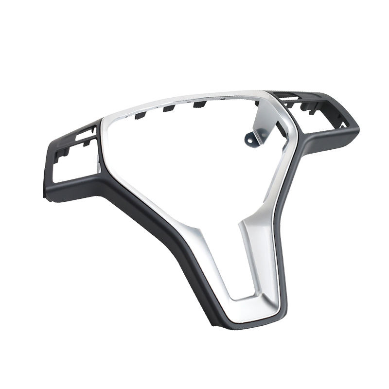Car Steering Wheel Outer Frame Chromed Cover Trim.for Benz C E GLK CLS Class W176 W246 W204 W212 GLK204 W156 W117 W218-autoydsstore