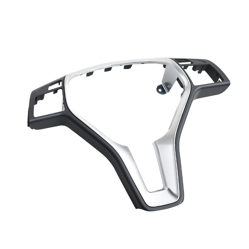 Car Steering Wheel Outer Frame Chromed Cover Trim.for Benz C E GLK CLS Class W176 W246 W204 W212 GLK204 W156 W117 W218-autoydsstore