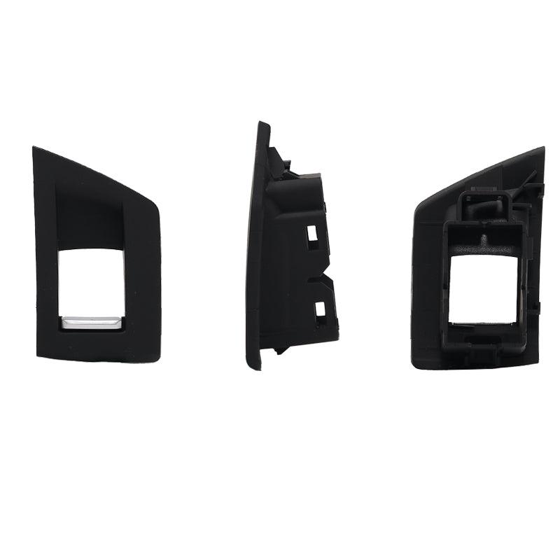 Suitable for BMW 5 Series left and right peptide F10 F11 lift window button panel switch cover trim black carbon fiber 520 525d-autoydsstore