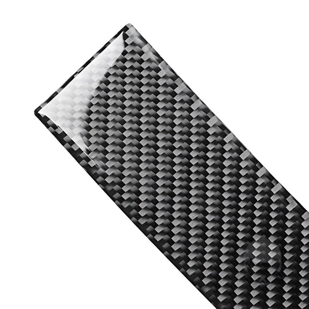 YDSSTORE Real Premium Carbon Fiber Car Headlight Switch Panel Frame Cover Sticker Interior Trim Compatible with BMW E92 M3 2007-2013 Accessories Black-autoydsstore