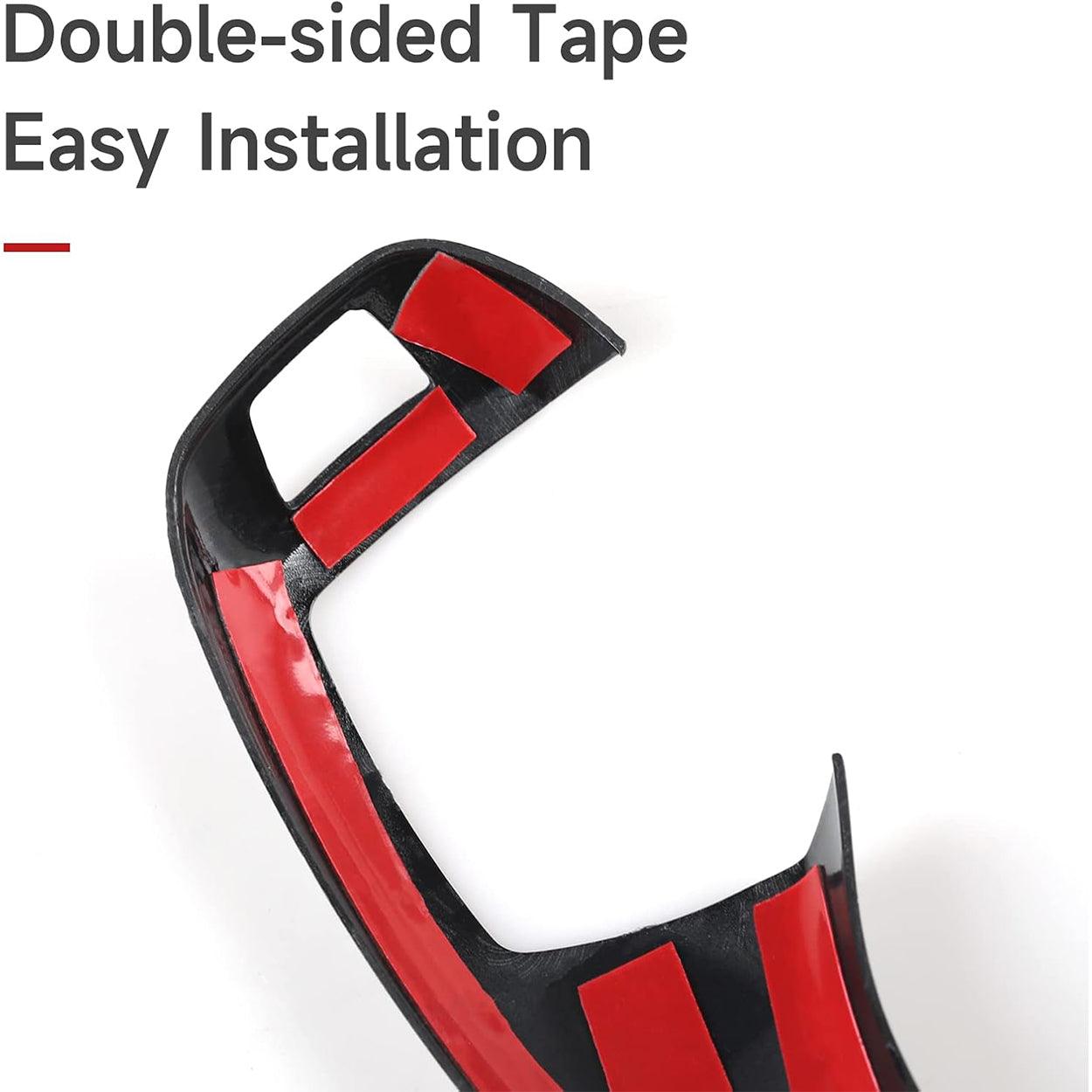 YDSSTORE Car Sticker Decals Gear Shift Knob Cover Carbon Color ABS Trim fits for BMW F20 F21 F22 F30 F31 F32 F33 F34 F35 F36 F07 F10 F12 F15 F16 F25 F26 Accessories (Style B)-autoydsstore