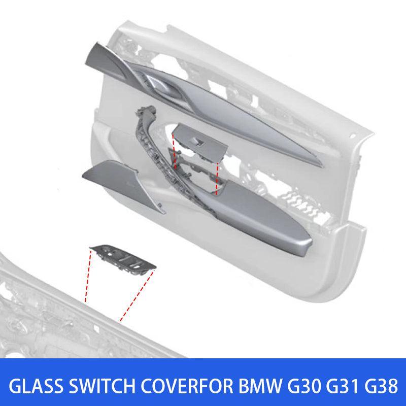 Door Window Lift Switch Cover Panel for BMW G30 G31. Car Interior Lift Control Switch Button Panel for BMW 5 Series-autoydsstore