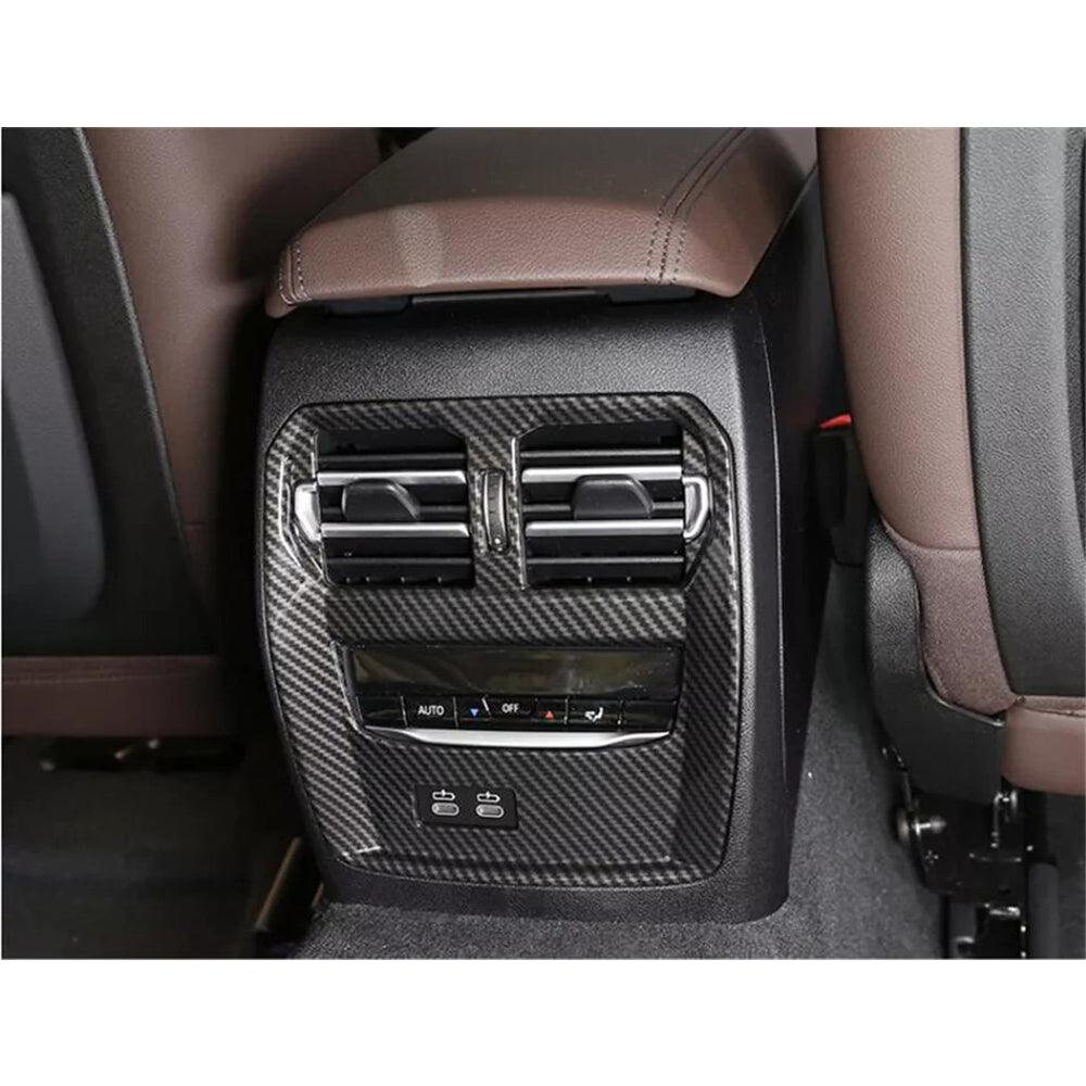 Compatible for BMW 3 Series G20 G28 (2020-2022) Rear Air Conditioning Vent Outlet Cover Trim Frame Sticker Accessory-autoydsstore