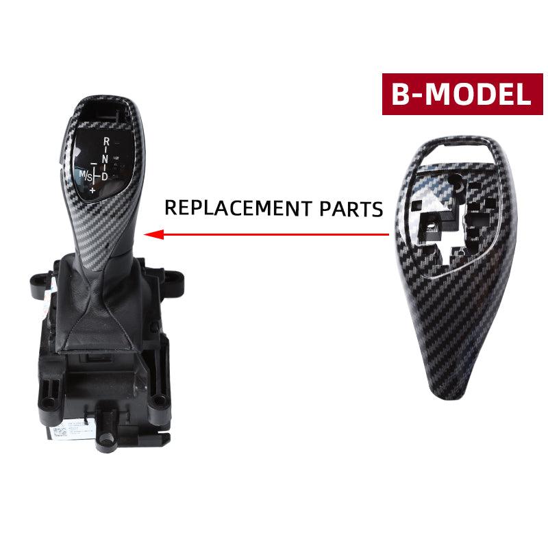 for BMW 1 2 3 4 5 6 7 Series X3 X4 Automotive Center Gear Shift Knob Shift Lever Trim Cover Auto Interior Shift Knobs Cover F30 F10 F02 F25 F26-autoydsstore
