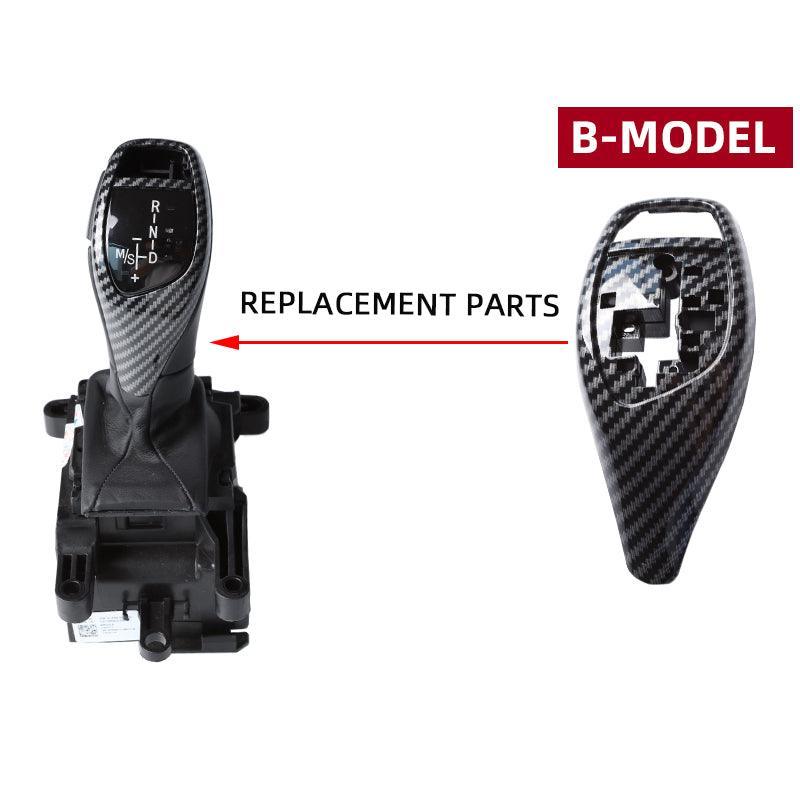 for BMW 1 2 3 4 5 6 7 Series X3 X4 Automotive Center Gear Shift Knob Shift Lever Trim Cover Auto Interior Shift Knobs Cover F30 F10 F02 F25 F26-autoydsstore