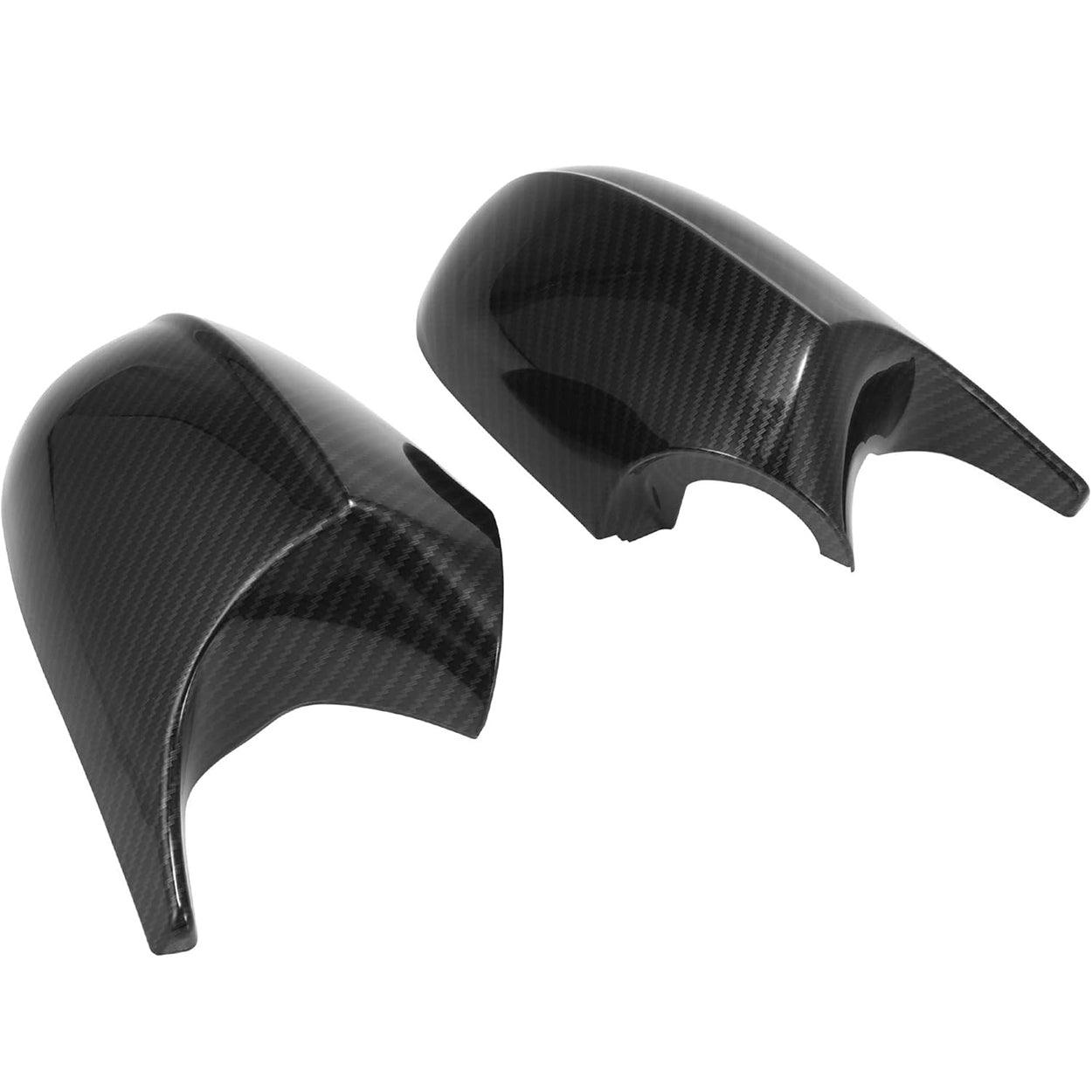 BMW E90 E91 LCI. E92 E93 LCI Carbon Fiber Pattern Rear View Mirror Covers - Durable. Sporty Look. Easy Installation-autoydsstore