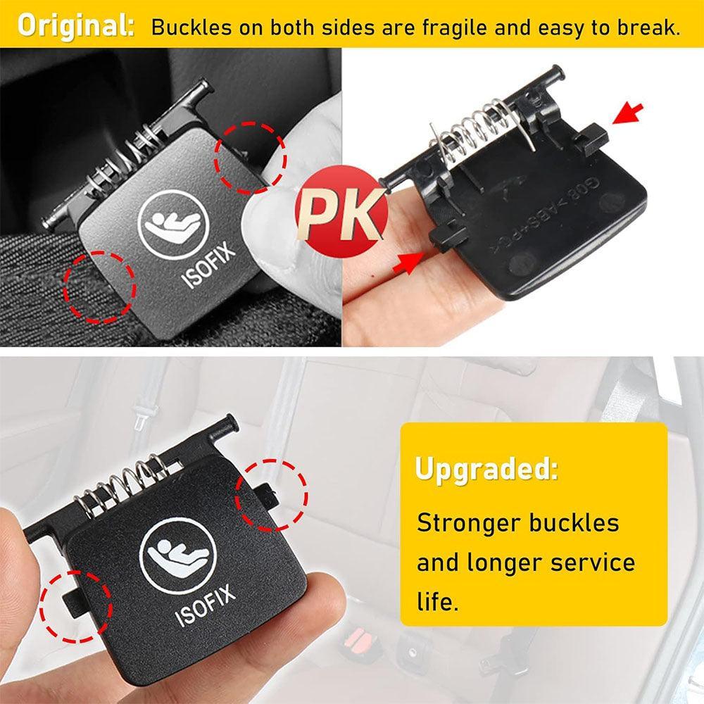 Compatible with BMW Child Seat Anchor Cover. ISOFIX Rear Seat Anchor Covers for X3 G01/X3 M F97/X4 G02/X4 M F98. Replacement for 52207474100-autoydsstore