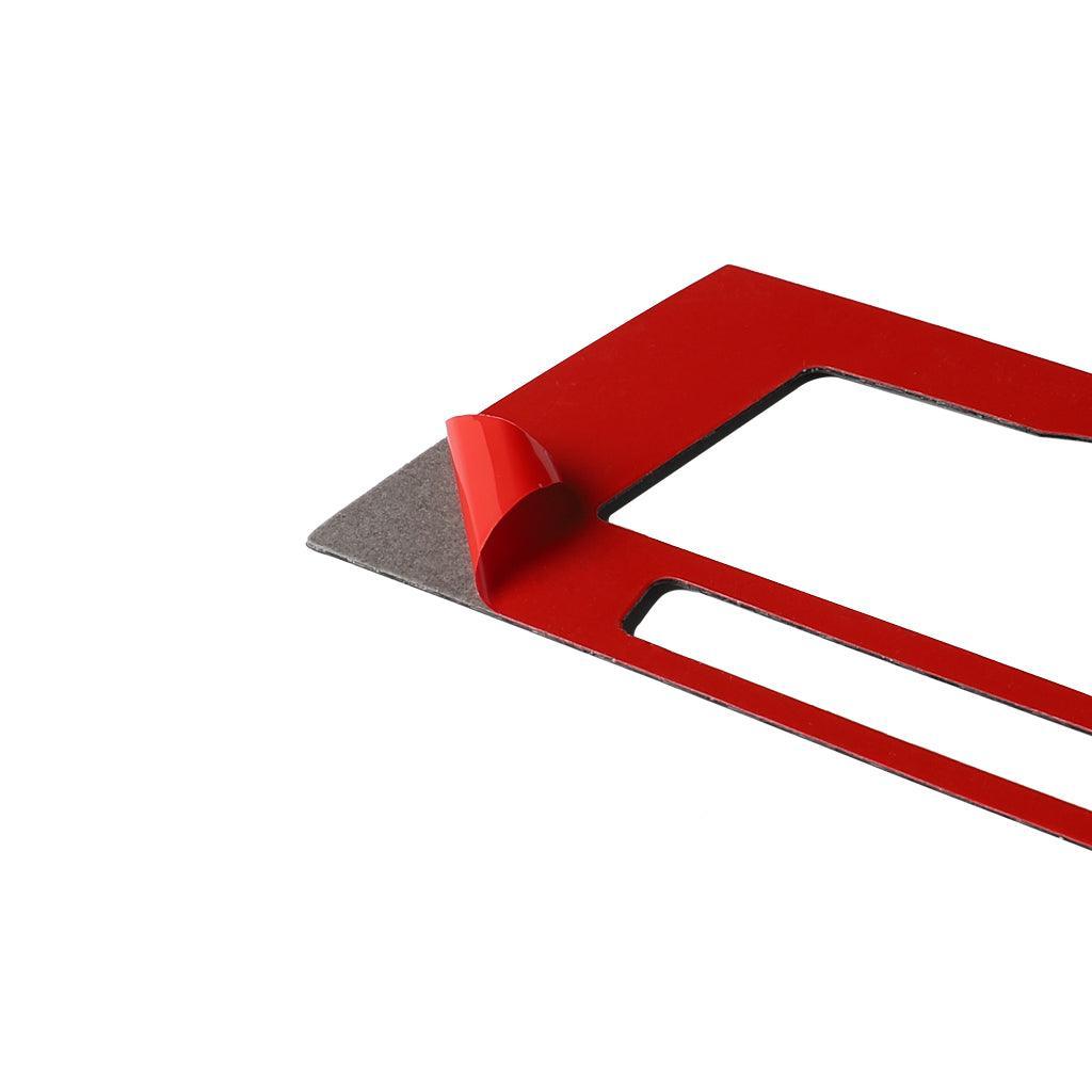 YDSSTORE Carbon Fiber Center Console Air Conditioner Panel Cover Trim for BMW 5 Series F10 F11 F18 520i 528i 530i 535d 535i 550i (2011-2017) – Black. 1PCS-autoydsstore