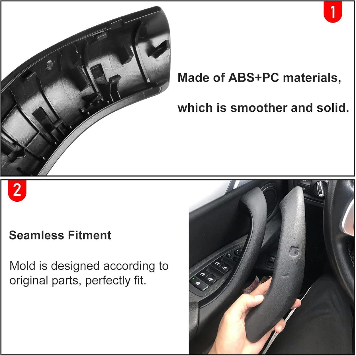 Compatible with BMW X1/X2 Door Handle Cover. Door Handle Outer Cover Right Side Door Handle Outer Cover Replacement Compatible with BMW X1 F48 2016-2019. X2 F39 2018-2019-autoydsstore