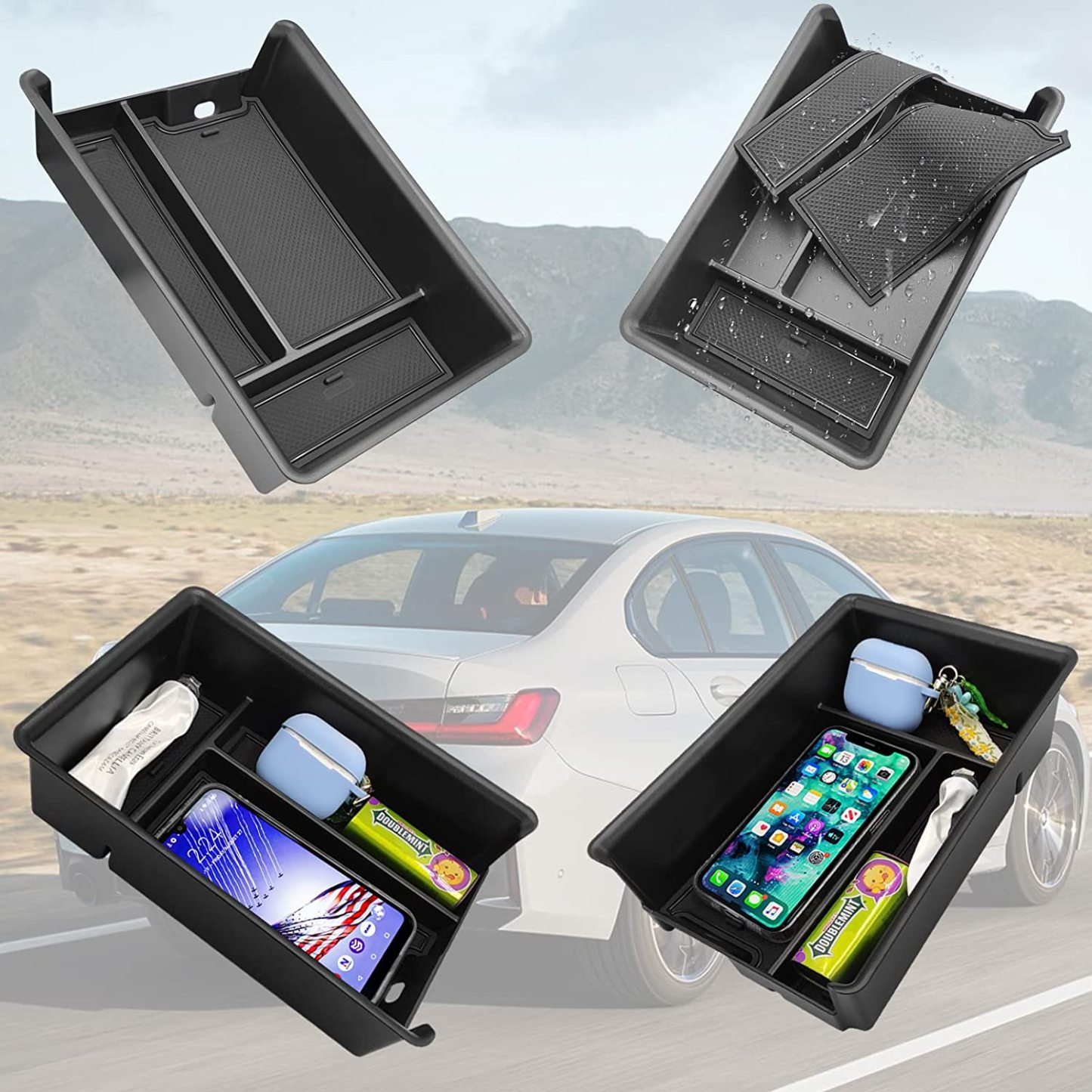 Modified For BMW 3/4 Series Center Console Organizer | YDSSTORE