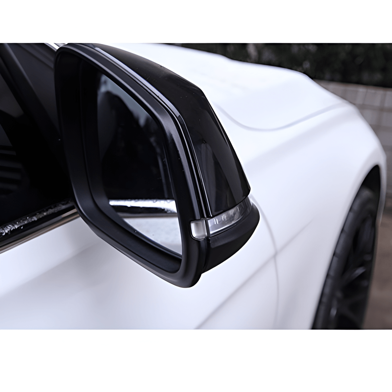 Door Mirror Covers Caps Replacement for BMW F20 F22 F23 F30 F31 F32 F33 F36 F87 M2 X1 E84 - Piano Black Rearview Side Mirror Trim-autoydsstore