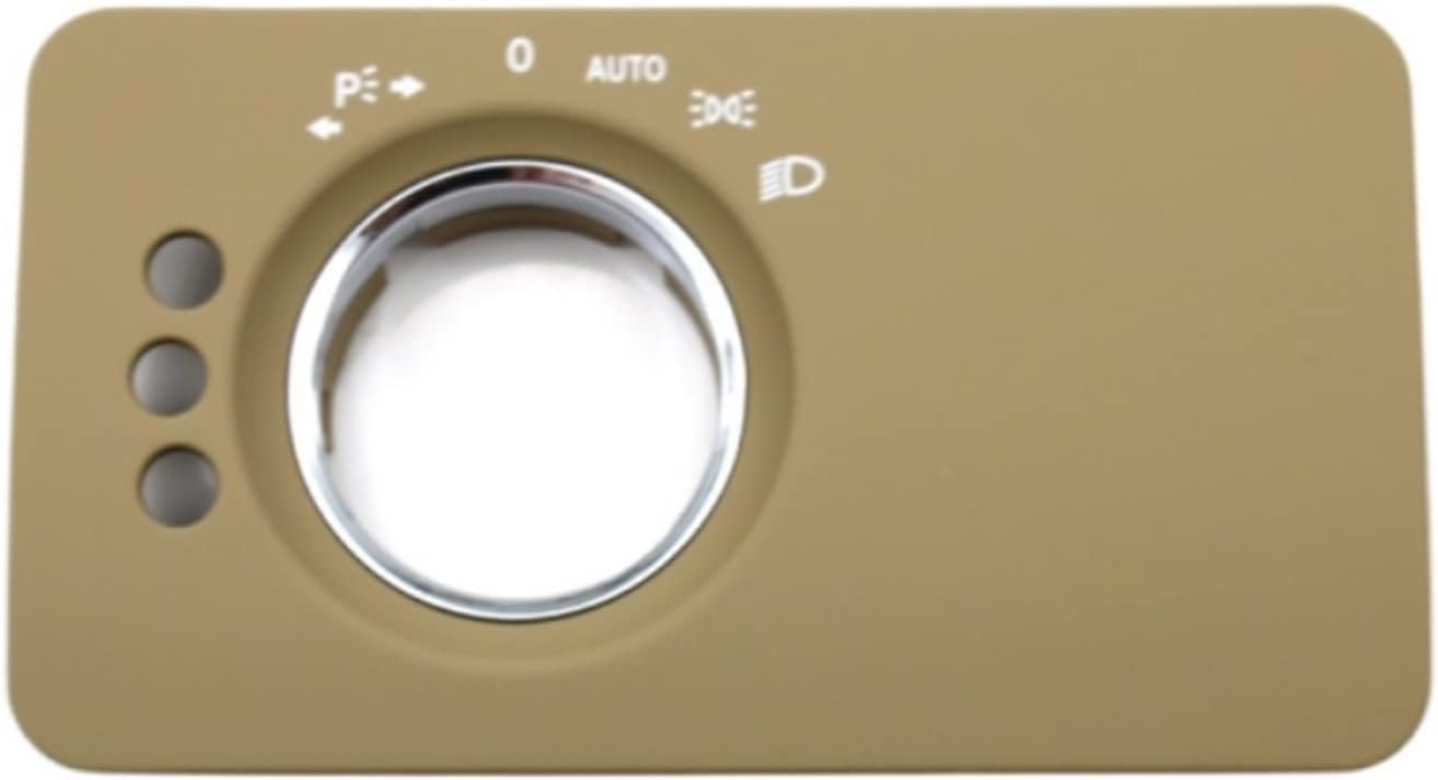 Car Dashboard Headlight Control Switch Panel Cover Trim Fit for Merced