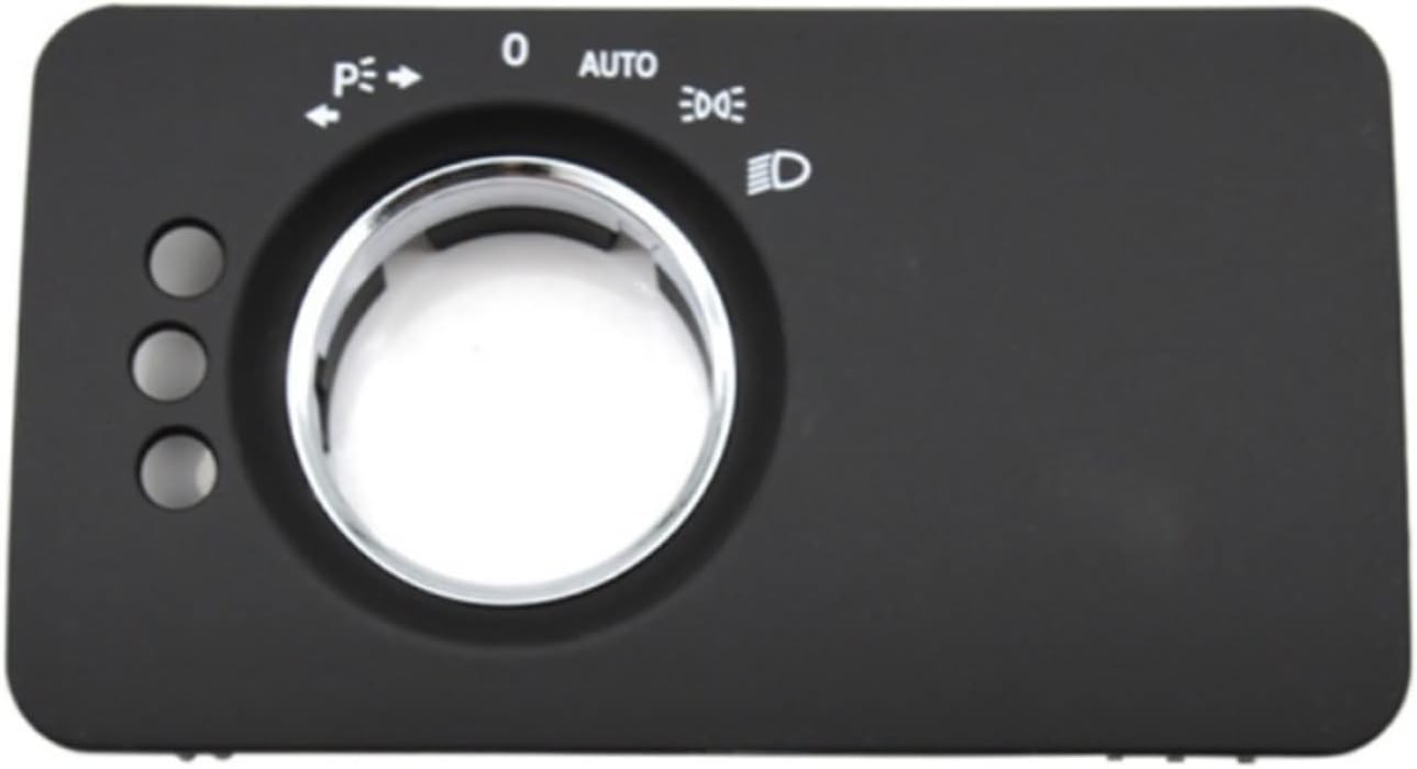 Car Dashboard Headlight Control Switch Panel Cover Trim Fit for Merced