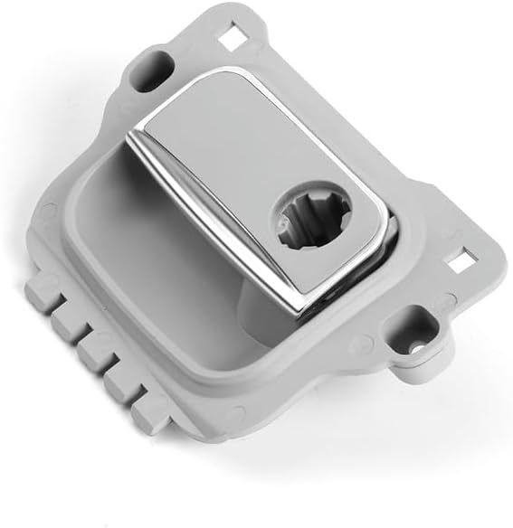 Car Glove Box Lid Handle Open/Lock Puller Glove Boxs Toolbox Pull Cover with Hole for Mercedes Benz W222 S-Class 2014-2020 (Black)