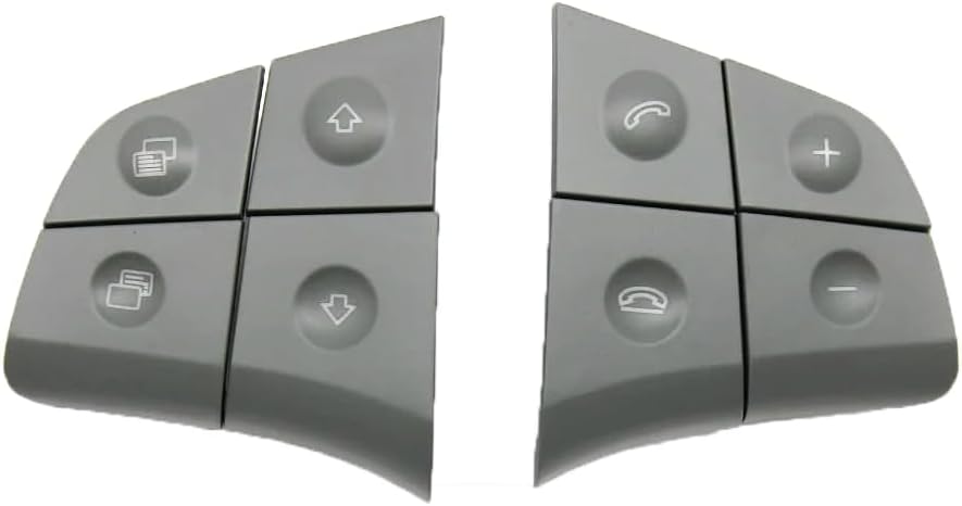 Bouton de Commutation pour Mercedes-Benz W164 W245 W251 W219 W230 W171. Boutons de Commutation Multifonctions au Volant de Voiture