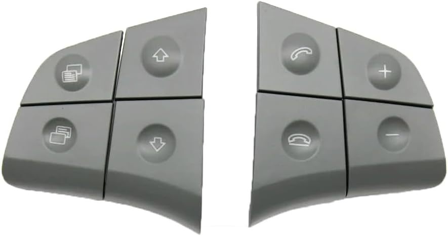 Bouton de Commutation pour Mercedes-Benz W164 W245 W251 W219 W230 W171. Boutons de Commutation Multifonctions au Volant de Voiture