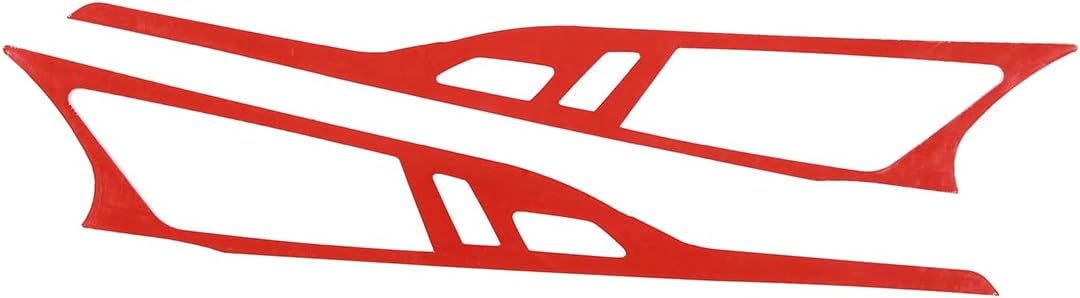 YDSSTORE Inner Door Handle Panel Frame Sticker Trim Soft Carbon Fiber 2PCS Compatible with BMW 8 Series G14 G15 2019-2022 Door Panel Decoration Sticker Accessories