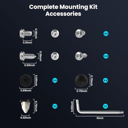 License Plate Frame for BMW & Mini Cooper Models. Rear License Plate Cover Holder Bracket for BMW 528i 328i 535i 335i 325i X1 X2 X3 X4 X5 X6 X7 Series - Bumper Trunk Mount Car Accessories-autoydsstore