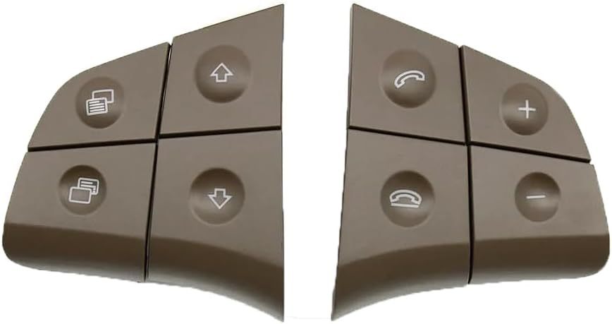 Bouton de Commutation pour Mercedes-Benz W164 W245 W251 W219 W230 W171. Boutons de Commutation Multifonctions au Volant de Voiture